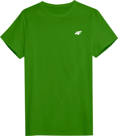 Koszulka męska 4F M3095 zielona 4FWSS25TTSHM3095 41S