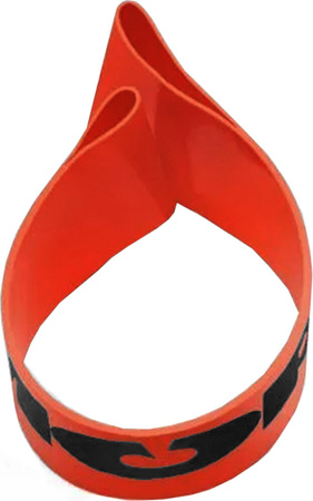 Guma do ćwiczeń Thorn Fit resistance band 500x50x0,95mm medium czerwona
