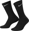 Skarpety Nike Everyday Cush Crew 6 par czarne SX7666 010