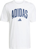 Koszulka męska adidas Collegiate Lineage Graphic biała JM6416
