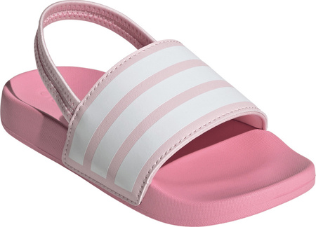 Klapki dla dzieci adidas Adilette Estrap różowe JR5331