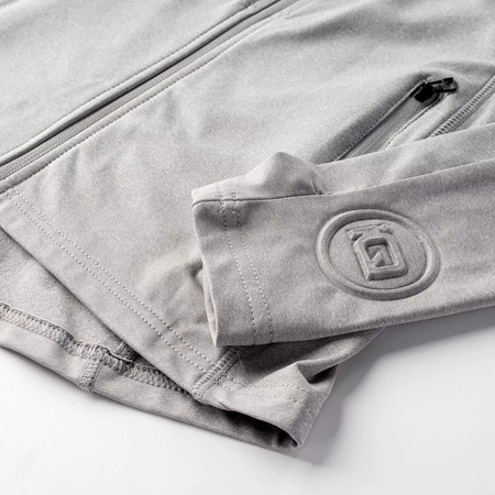 Damska bluza rozpinana z kapturem treningowa IQ Taiga jasno-szara rozmiar XS