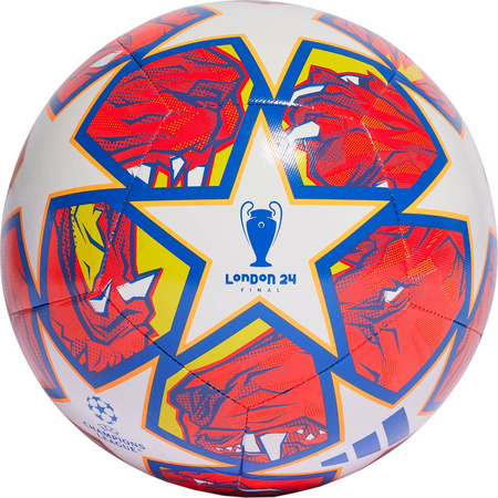 Piłka nożna adidas UCL Training biało-czerwona IN9332