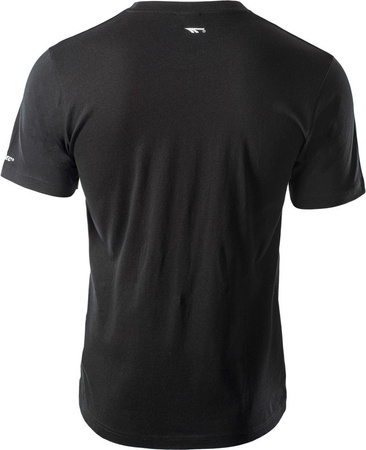Koszulka t-shirt bawełniana męska Hi-tec Retro czarna rozmiar L