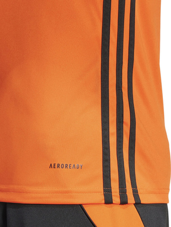 Koszulka męska adidas Tabela 23 Jersey pomarańczowo-czarna JI8827