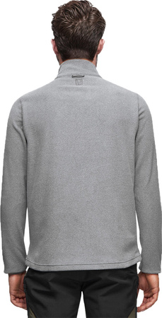 Bluza polarowa męska Alpinus Kerkis 1/3 zipper szara Tactical MK18894