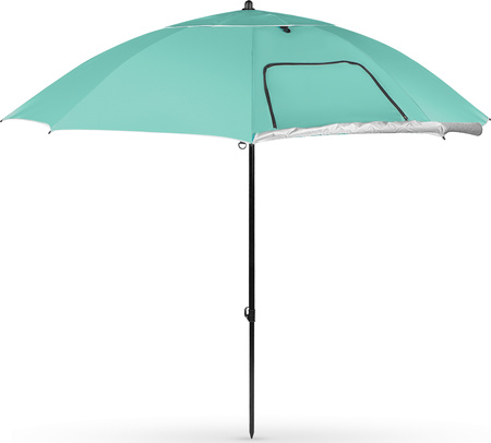 NC17114 PARASOL/PARAWAN PLAŻOWY 2W1 XXL 240 CM ZIELONY NILS