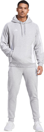 Bluza męska adidas Tiro 24 Sweat Hooded szara IR7545