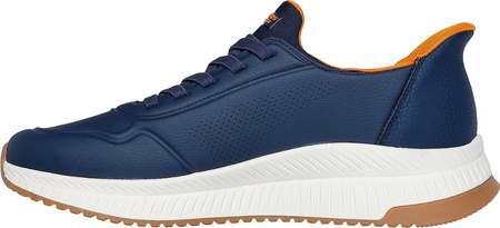 Buty męskie Skechers Bobs Squad 4 Direct Step granatowe 118424 NVY