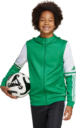Bluza dla dzieci adidas Squadra 25 Hoody zielono-biała JP3163