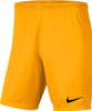 Spodenki treningowe krótkie dziecięce Nike Dry Park III NB K ciemnożółte BV6865 739