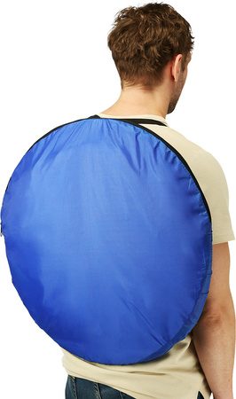 Przebieralnia namiot prysznic turystyczny Nils Camp NC1706 niebieski 120x120x190cm