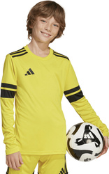 Koszulka dla dzieci adidas Squadra 25 Long Sleeve żółta JJ0043