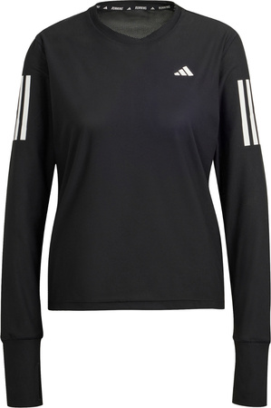 Koszulka damska adidas Own The Run Long Sleeve czarna IN1568