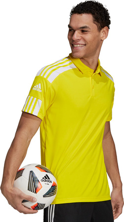 Koszulka męska adidas Squadra 21 Polo żółta GP6428