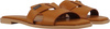 Klapki damskie Lee Estill Slider Low brązowe 50251024 35A