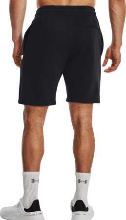 Spodenki męskie Under Aromur Rival Fleece czarne 1379779 001