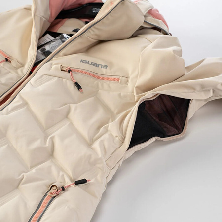 Damska kurtka ocieplana membrana 10000mm Iguana Ambla W rozmiar XL