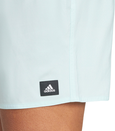 Spodenki kąpielowe szorty kąpielówki męskie adidas Solid CLX Short-Length błękitne IX7580