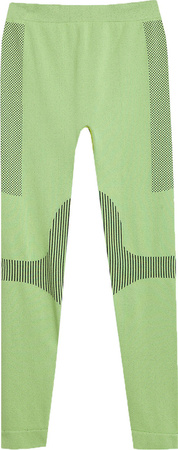 Bielizna termoaktywna bezszwowa dla chłopca 4F M093 zielona 4FJAW23USEAM093 41N