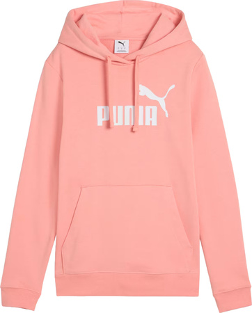 Bluza damska Puma ESS No.1 Logo Hoodie łososiowa 682391 18