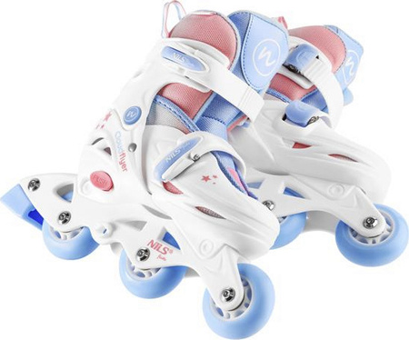 Dzięciece łyżworolki wrotki 3w1 regulowane Nils fun NJ1190 rozmiar S (30-33)