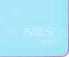 Ręcznik turystyczny z mikrofibry szybkoschnący Nils Aqua NAR13 jasnoniebieski 200x90 cm