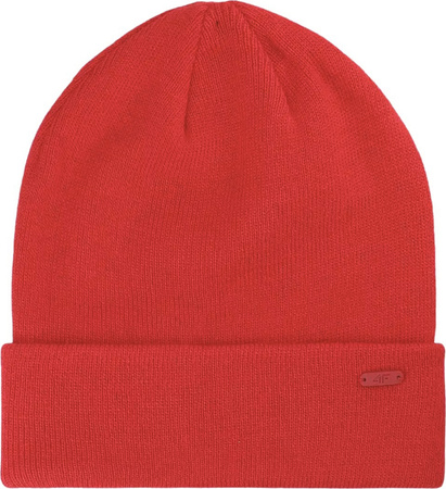 Czapka zimowa ciepła 4F U622 czerwona 4FWAW25ACAPU622 62S