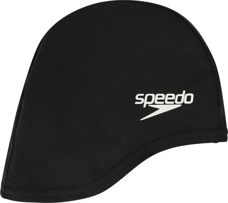 Dziecięcy czepek pływacki poliestrowy Speedo Poly Cap Ju czarny