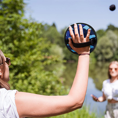 Gra plenerowa zręcznościowa Sunflex Funsport Sure Catch Set niebieska 74327