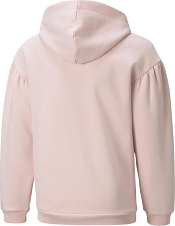 Bluza dla dzieci Puma Alpha Hoodie FL jasnoróżowa 589232 36