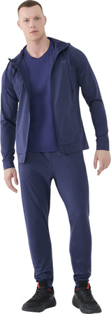 Bluza męska 4F FNK M512 ciemny granat melanż 4FWSS25TFSWM512 30M