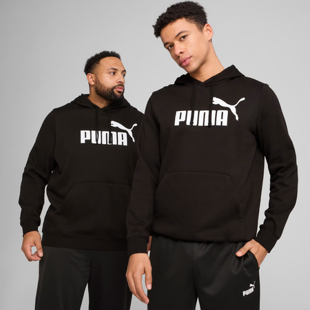 Bluza męska Puma ESS No.1 Logo Hoodie FL czarna 682570 01
