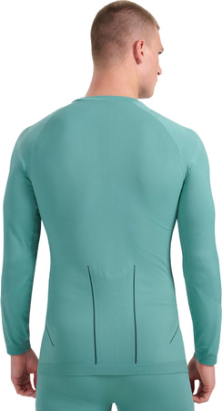 Koszulka termoaktywna męska M233 morska zieleń 4FWAW25USEAM233 46S