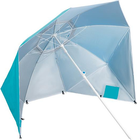 Parasol plażowy xl 220 cm Nils nc7822 turkusowy
