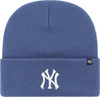 Czapka zimowa ciepła New York Yankees denim B-HYMKR17ACE-TB