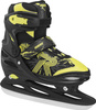 Łyżwy Roces Jokey Ice 3.0 Boy czarno-limonkowe 450707 02