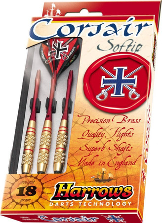 Rzutki Harrows Corsair Softip niebieskie