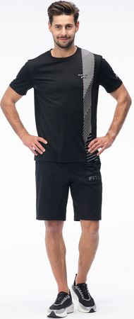 Męska Koszulka Z Krótkim Rękawem Igli blackout - a rozmiar M