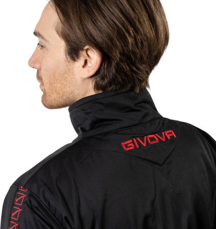 Dres Givova Tuta Visa Black czarno-czerwony TR018 1012B