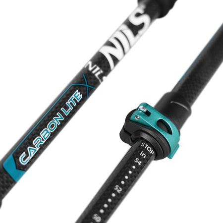 Kijki trekkingowe Nils Carbon TK8607 regulowane 65-135cm