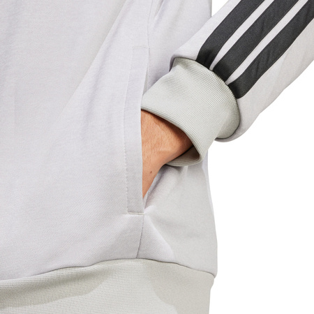 Dres męski adidas Sportswear Basic 3-Stripes French Terry Tracksuit JI8876