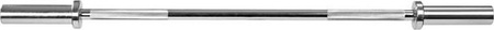 Gryf olimpijski prosty z zaciskami Lock Jaw HMS Premium GO160 120 cm