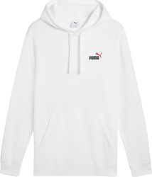 Bluza męska Puma Ess 2 Color Small No.1 Logo Hoodie TR biała 684719 02