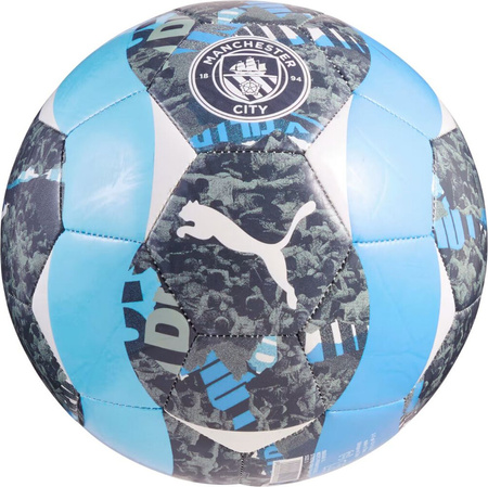 Piłka nożna Puma MCFC Prematch szaro-niebieska 84548 74