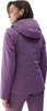 Kurtka narciarska damska 4F F122 ciemny fiolet 4FAW23TJACF122 50S
