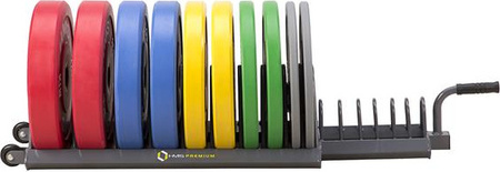 Wózek stojak na kółkach z uchwytem na obciążenia HMS Premium