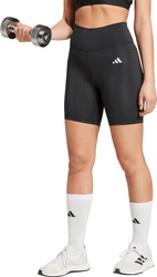 Spodenki damskie adidas Optime Essentials Stash Pocket 7-Inch czarne IT2281