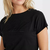Damska koszulka z krótkim rękawem O'neill ESSENTIALS O'NEILL SIGNATURE T-SHIRT black out rozmiar S
