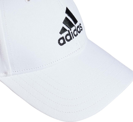 Czapka z daszkiem adidas Cotton Twill Baseball biała IB3243